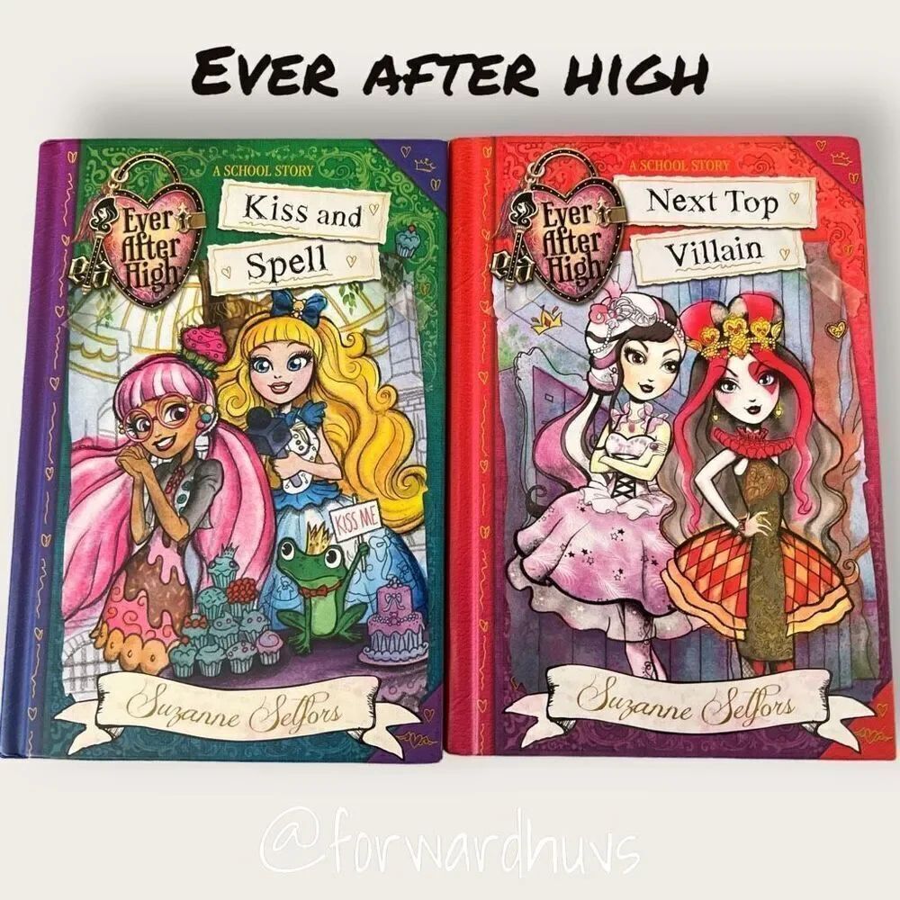 Ever After High | AβSchool Story Books 1 & 2 - Set of Two Pairs
